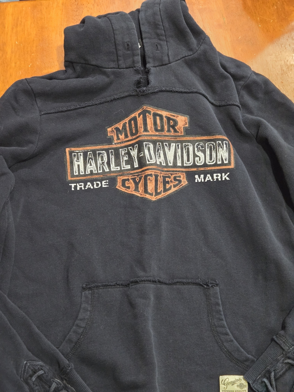 Harley-Davidson Black Logo Hoodie